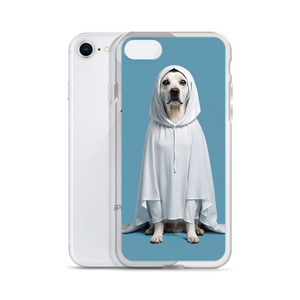 Dog in Ghost Costume iPhone Case