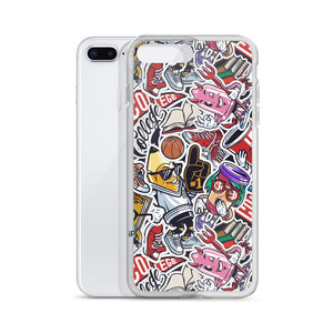 Street Art College Pattern iPhone Case