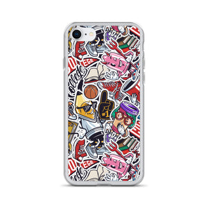 Street Art College Pattern iPhone Case