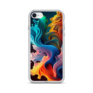 Colorful Swirl Background iPhone® Phone Case