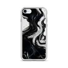 Black and White Fluid iPhone® Phone Case