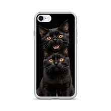 Two Black Cats Follows iPhone Case