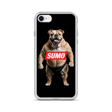 Sumo Bulldog Black iPhone Case