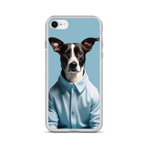 Sad Dog Blue iPhone Case