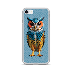 Blue Owl iPhone Case