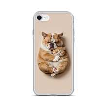 Cute Baby Cat and Dog Sleep iPhone Case