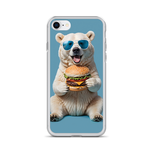 Polar Bear and Burger iPhone Case