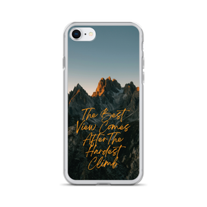 The Best View Comes iPhone Case