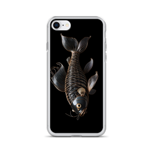 Minimalism Copperplate Art Fish iPhone Case