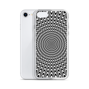 Vertigo Optical Illusion Background iPhone® Phone Case