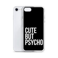 Cute But Psycho iPhone® Black Phone Case