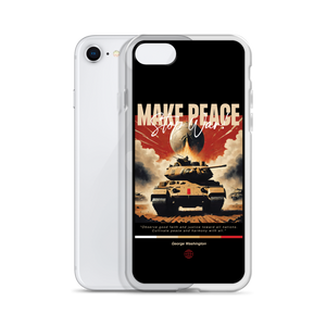 Make Peace Stop War Tank iPhone Case