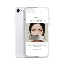 Silence Lao Tzu iPhone Case