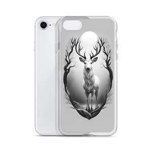 The Grayscale Deer iPhone Case