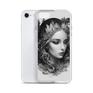 Grayscale Gaia iPhone Case