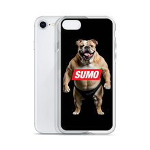 Sumo Bulldog Black iPhone Case