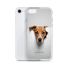 Funny Sad Dog Peep iPhone Case