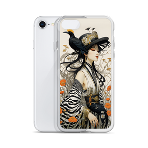 Mrs. Flora and Fauna iPhone Case