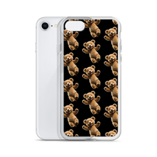 Happy Teddy Bear Pattern iPhone Case