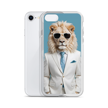 Funky White Lion iPhone Case