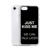 Just Kiss Me (Funny) iPhone Case