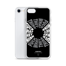 F**ck What They Think Grayscale iPhone Case