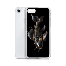 Minimalism Copperplate Art Fish iPhone Case