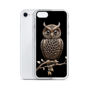 Owl Copper Art iPhone Case