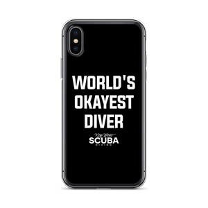 World's Okayest Diver Clear Case for iPhone®