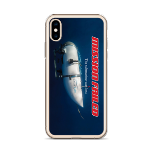 Ocean Gate Mission Failed iPhone Phone Case