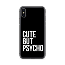 Cute But Psycho iPhone® Black Phone Case