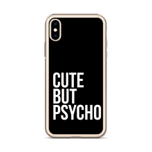 Cute But Psycho iPhone® Black Phone Case