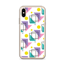 Memphis Colorful Pattern 02 iPhone® Phone Case