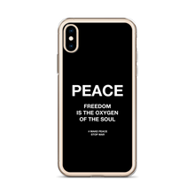 Freedom is the oxygen of the soul iPhone® Phone Case