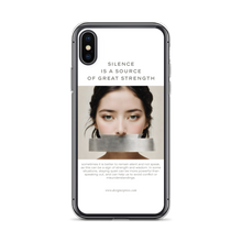 Silence Lao Tzu iPhone Case