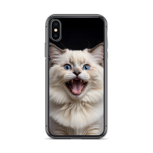 Angry Ragdoll Kitten iPhone Case