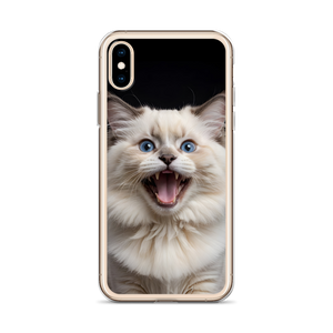 Angry Ragdoll Kitten iPhone Case