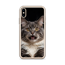 Shocked Cat Face iPhone Case