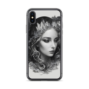 Grayscale Gaia iPhone Case