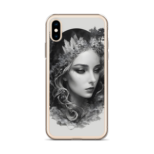 Grayscale Gaia iPhone Case