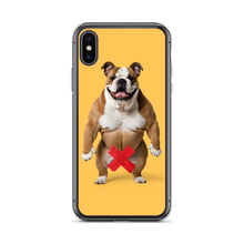 Bulldog X-Tape Yellow iPhone Case