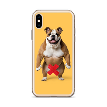 Bulldog X-Tape Yellow iPhone Case