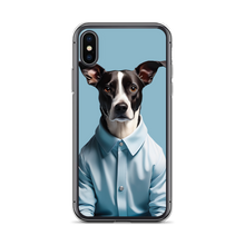 Sad Dog Blue iPhone Case