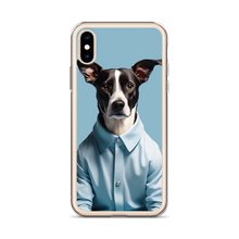 Sad Dog Blue iPhone Case