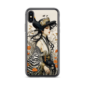 Mrs. Flora and Fauna iPhone Case