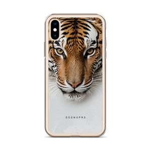 Silent Tiger Head iPhone Case