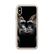 Gorilla Kissing iPhone Case