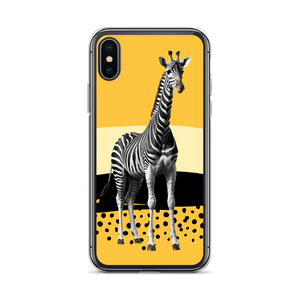 Giraffe Zebra Skin iPhone Case