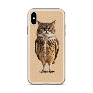 Cat Owl iPhone Case