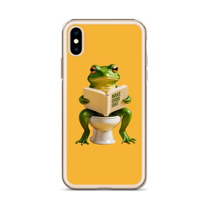 Frog Poop iPhone Case